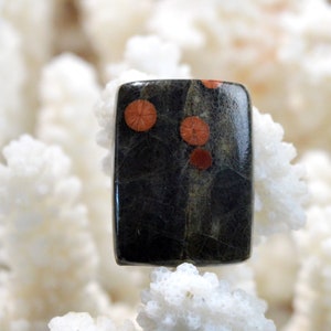 Obsidiana de maní 25 quilates - cabujón de piedra natural - México / FH32