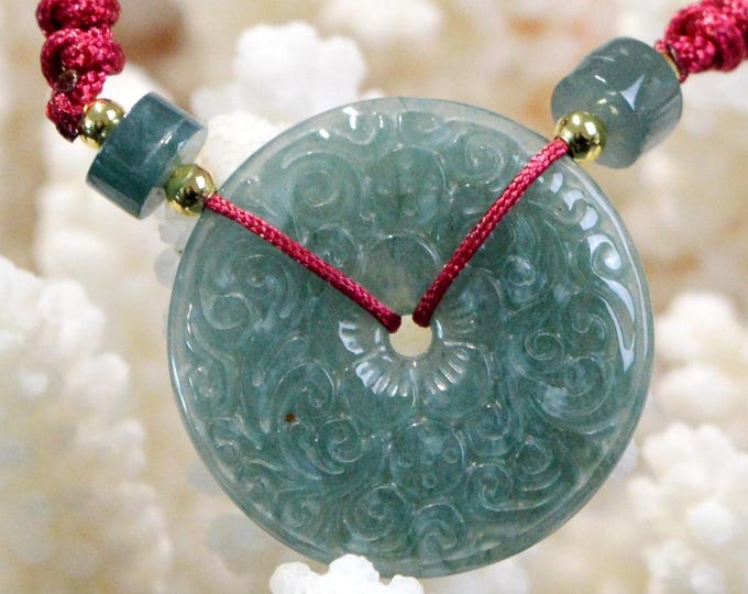 Bracelet - Jade - Adjustable - Burma