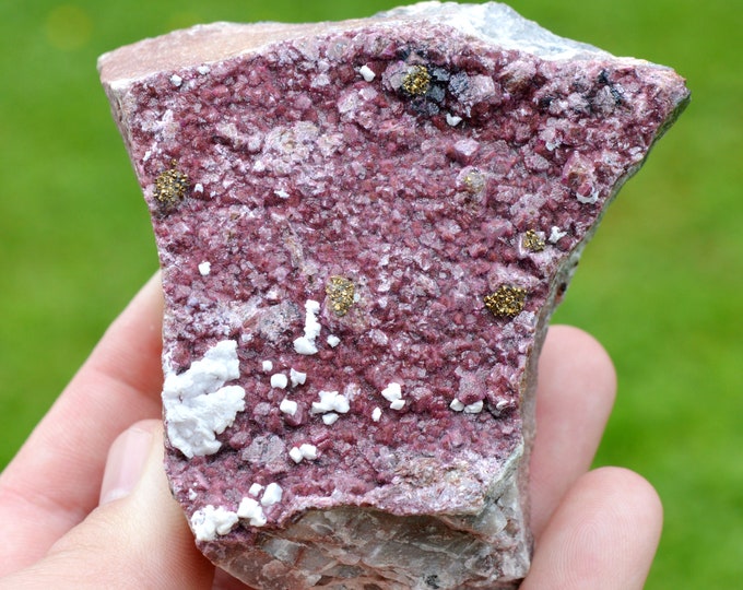 Cobalto-calcite 348 grams - Kolwezi mining district, Lualaba, DR Congo