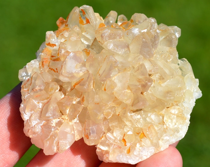 Calcite 112 grams - Limestone quarry, Limont-Fontaine, Maubeuge, Avesnes-sur-Helpe, Nord, Hauts-de-France, France