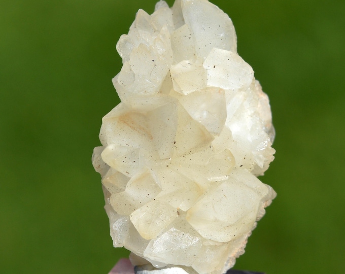 Calcite 17 grams - Limestone quarry, Limont-Fontaine, Maubeuge, Avesnes-sur-Helpe, Nord, Hauts-de-France, France