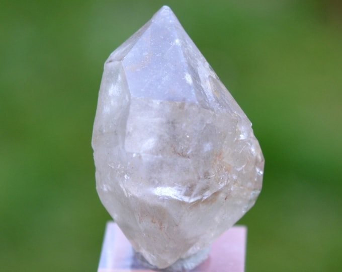 Double-terminated quartz 16 grams - Saint-Jean-de-Valériscle, Alès, Gard, Occitanie, France