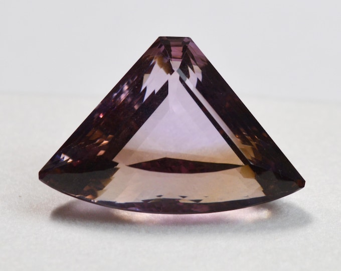 Quartz var. Ametrine 117.73 carats - DSEF certified - Anahi Mine, Puerto Quijarro Municipality, Germán Busch Province, Santa Cruz, Bolivia