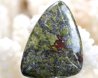 33 carat Dragon Blood Jasper - natural stone cabochon - Australia // BJ12