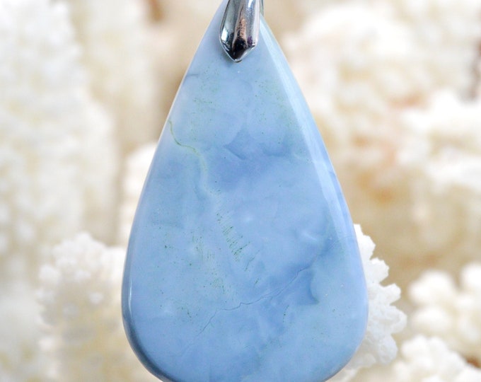 41 Carat Owyhee Opal - Natural Gemstone Cabochon Pendant - USA // CF22