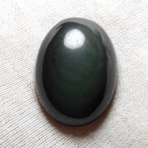 Obsidienne 85 carats - cabochon pierre naturelle - Mexique / FC26