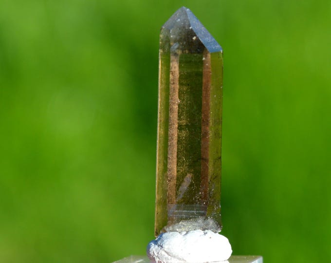 Smoky quartz 4.4 grams - Minstigertal (Münstigertal), Münster, Goms, Valais, Switzerland