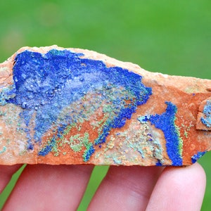 Azurite 72 grams - El Pinar de Bédar, Bédar, Almería, Andalusia, Spain