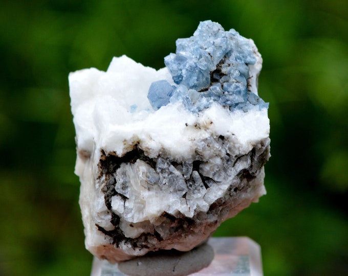 Celestine & Colemanite 109 grams - Hisarcik Mine, Emet Borate deposit, Emet District, Kütahya Province, Türkiye