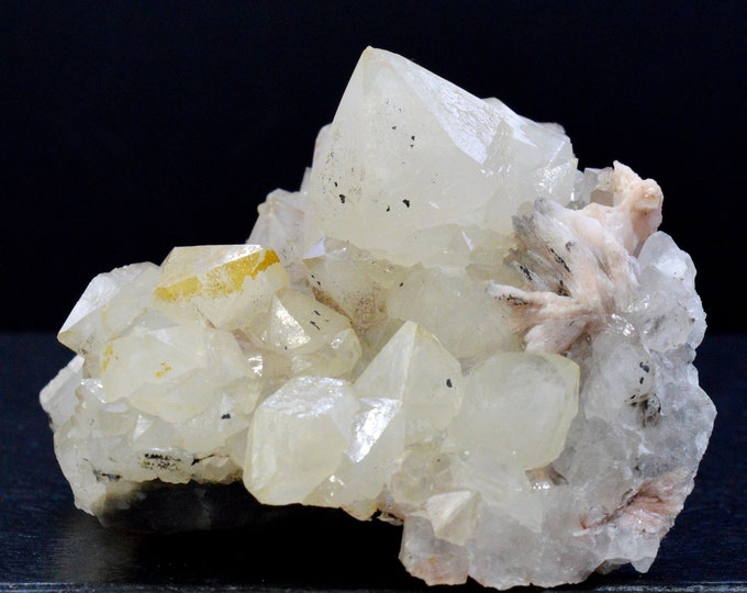 Quartz & Baryte 203 grams - Melaab Caïdat, Goulmima Circle, Errachidia Province, Drâa-Tafilalet Region, Morocco