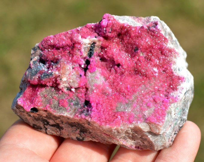 Cobaltocalcite & Heterogenite - 234 grams - Mashamba West Mine, Kolwezi mining district, Lualaba, DR Congo