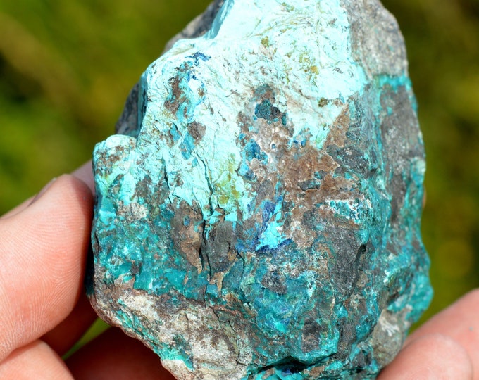 Chrysocolla - 339 grams - Lily Mine, Pisco Umay, Ica, Peru