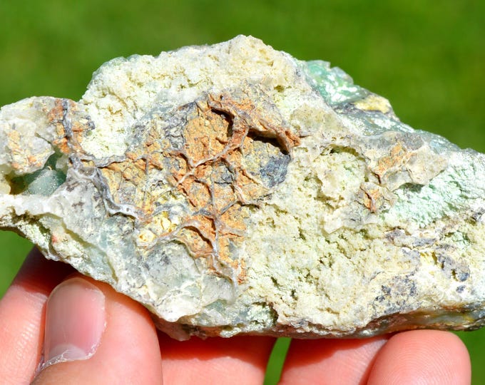 Chrysoprase 101 grams - Szklary, Gmina Ząbkowice Śląskie, Ząbkowice Śląskie County, Lower Silesian Voivodeship, Poland
