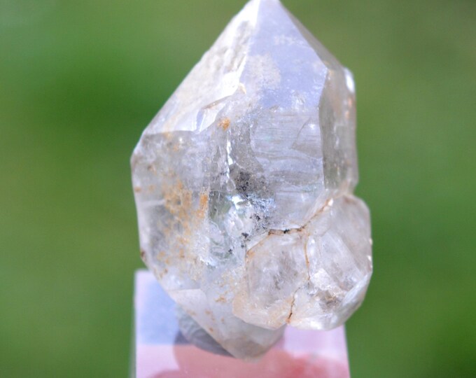 Double-terminated quartz 14 grams - Saint-Jean-de-Valériscle, Alès, Gard, Occitanie, France