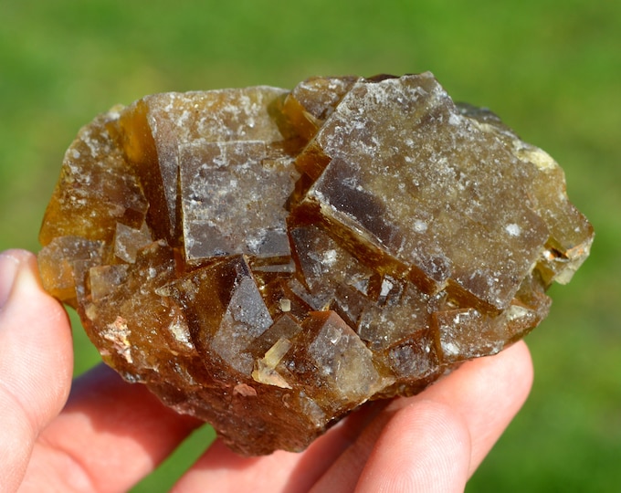 Fluorite 357 grams - Sidi Ayed, Boulemane Caïdat, Boulemane Circle, Boulemane Province, Fez-Meknes Region, Morocco