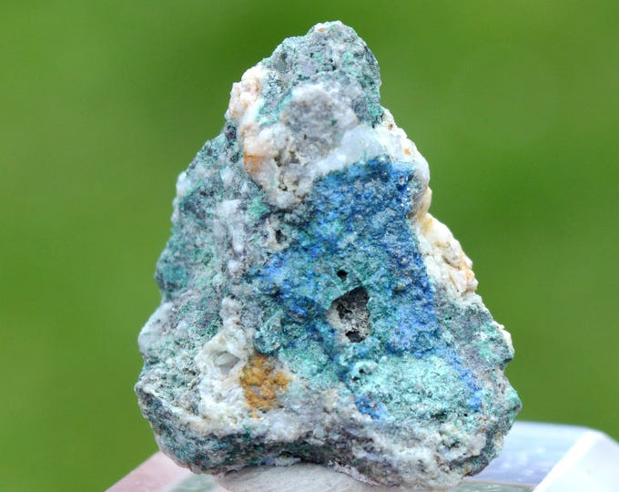 Deviline & Linarite 12 grams - Glücksrad Mine, Oberschulenberg, Clausthal-Zellerfeld, Goslar District, Lower Saxony, Germany