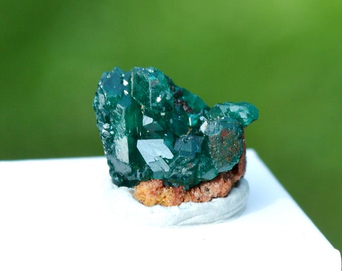 Dioptase 2.2 grams - Tantara Mine, Shinkolobwe, Kambove Territory, Haut-Katanga, DR Congo