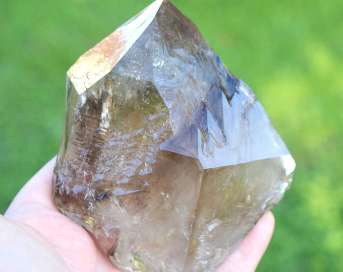 Elestial Jacaré Quartz - 690 grams - Minas Gerais, Brazil