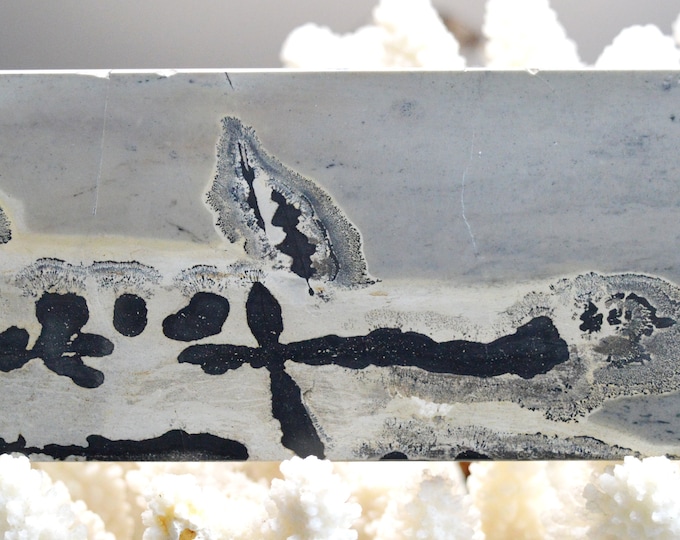 Polished Slice - Landscape Stone 160 mm - Guilin, Guangxi, China
