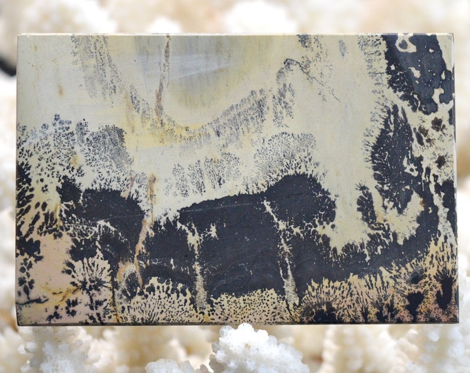 Polished Slice - Landscape Stone 79 mm - Guilin, Guangxi, China
