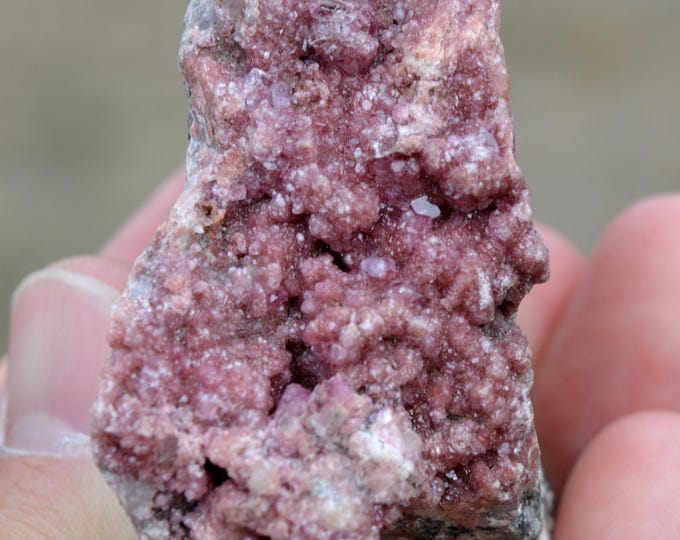 Cobalt-calcite 157 grams - Kolwezi mining district, Lualaba, DR Congo