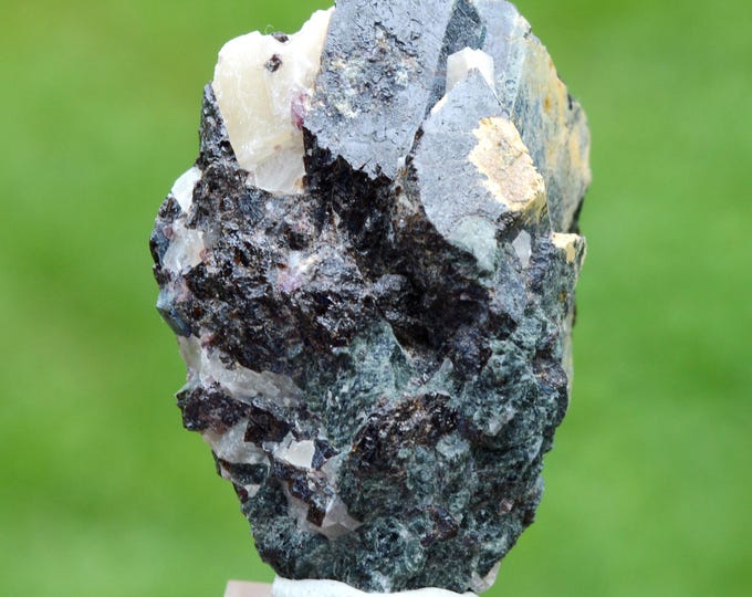 Zircon & Diopside 42 grams - Belafa area, Maromby, Amboasary Sud District, Anosy, Madagascar