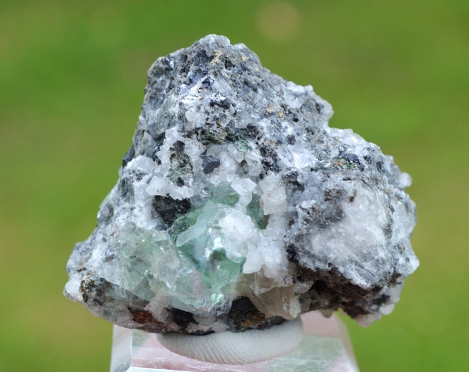 Fluorite & Calcite 116 grams - Naica, Mun. de Saucillo, Chihuahua, Mexico