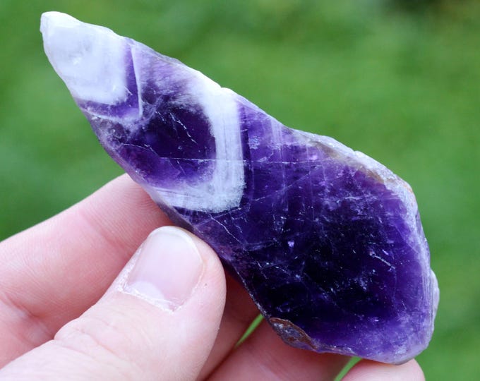 Amethyst "Chevron" 52 grams - Rio Grande do Sul, Brazil