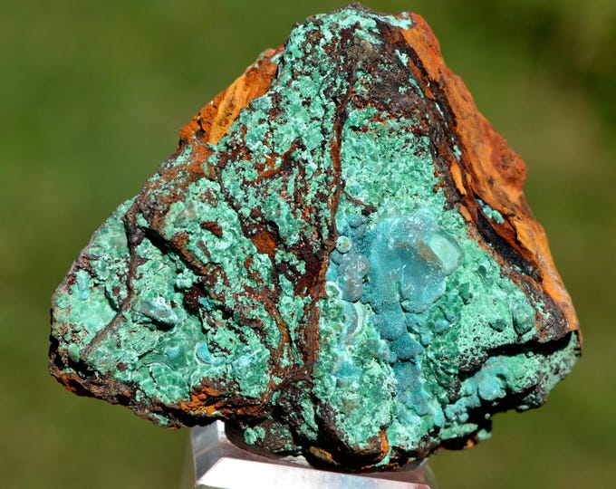 Rosasite & Hemimorphite 83 grams - Ojuela Mine, Mapimí, Mapimí Municipality, Durango, Mexico