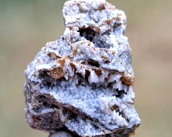 Barite & Calcite 21 grams - Plaka Mines, Lavrion mining district, Lavreotiki, East Attica, Attica, Greece