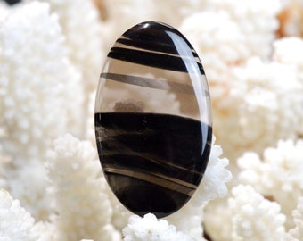 Midnight Obsidian 42 carats - natural stone cabochon - USA / EM10