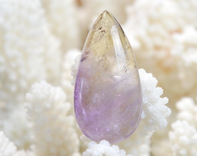 Amétrine 51 carats - cabochon pierre naturelle - Bolivie // DL37