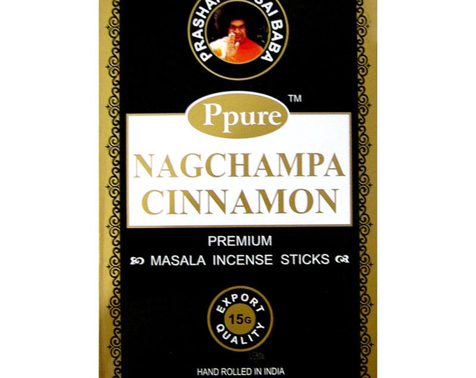 Incense - Pure Nagchampa - Cinnamon Scent - One box