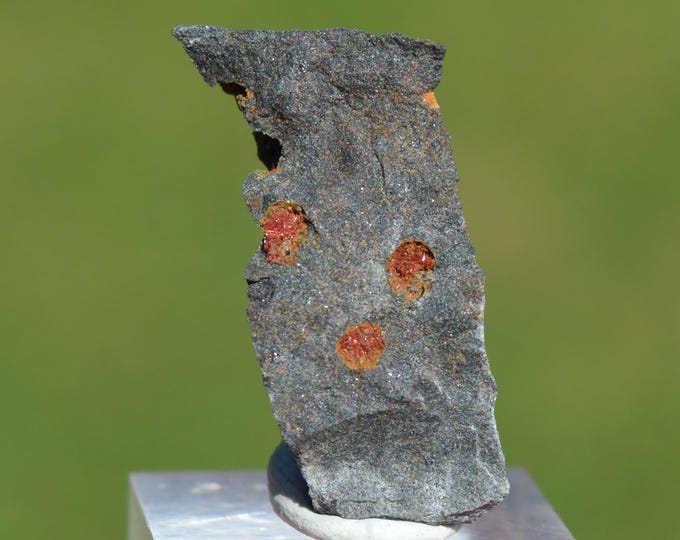 Chalcotrichite 2.8 grams - Villecun, Olmet-et-Villecun, Lodève, Hérault, Occitanie, France