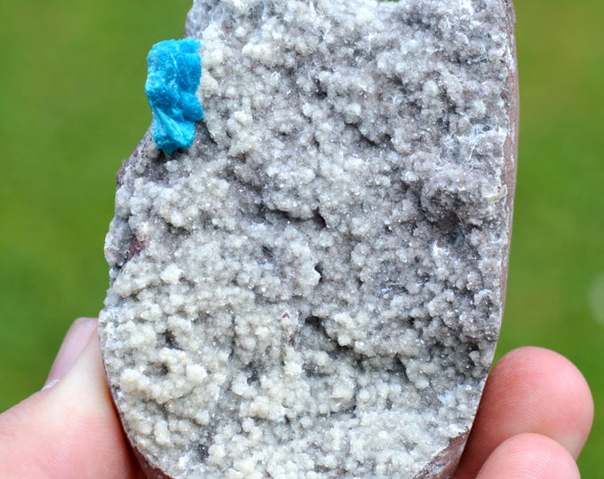 Cavansite & Chalcedony 243 grams - Wagholi Quarries, Wagholi, Pune District, Maharashtra, India