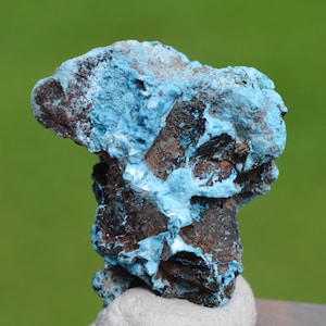 Shattuckite 23 grams - Tantara Mine, Shinkolobwe, Kambove Territory, Haut-Katanga, DR Congo