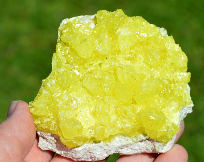 Sulfur 192 grams - El Desierto mine, San Pablo de Napa, Daniel Campos Province, Potosí, Bolivia