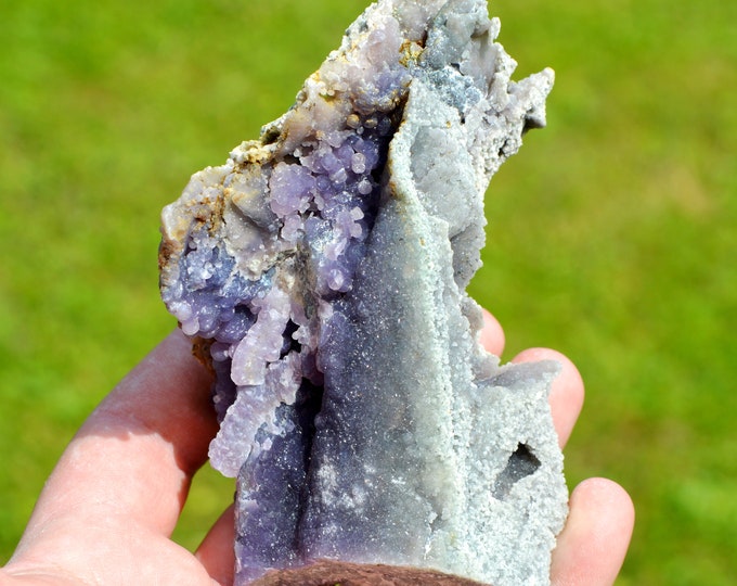 Amethyst "Agate Cluster" 296 grams - Mamuju Regency, West Sulawesi Province, Indonesia