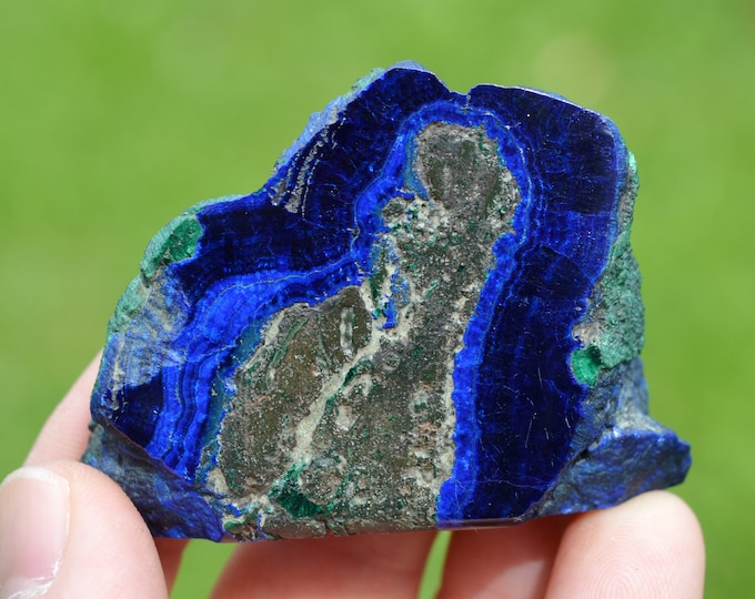 Azurite 91 grams - Rubtsovsk Mine, Rubtsovsky District, Altai Krai, Russia