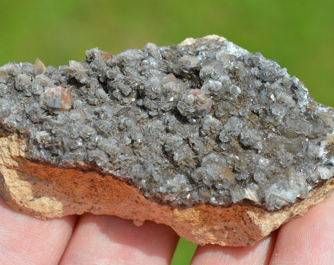 Baryte & siderite 116 grams - Peyrebrune, Montredon-Labessonnié, Castres, Tarn, Occitanie, France