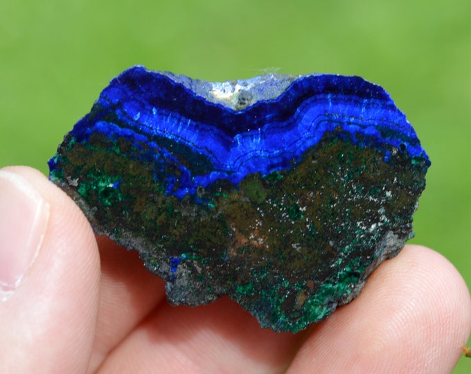 Azurite 21 grams - Rubtsovsk Mine, Rubtsovsky District, Altai Krai, Russia