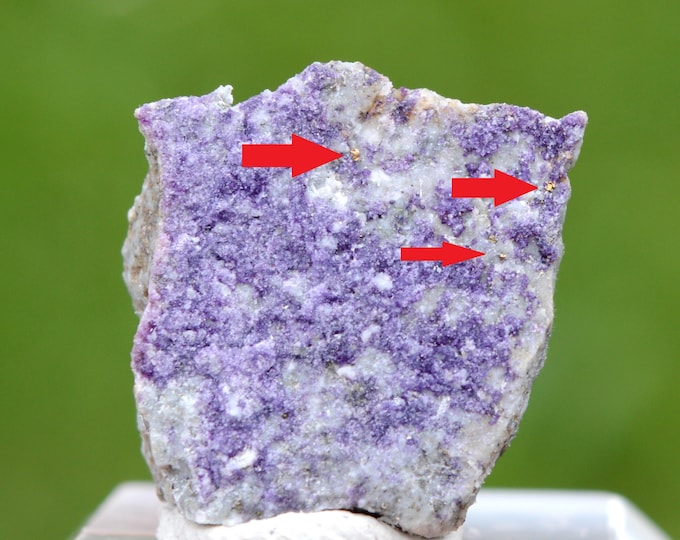 Krennerite 3 grams - Cripple Creek, Cripple Creek Mining District, Teller County, Colorado, USA