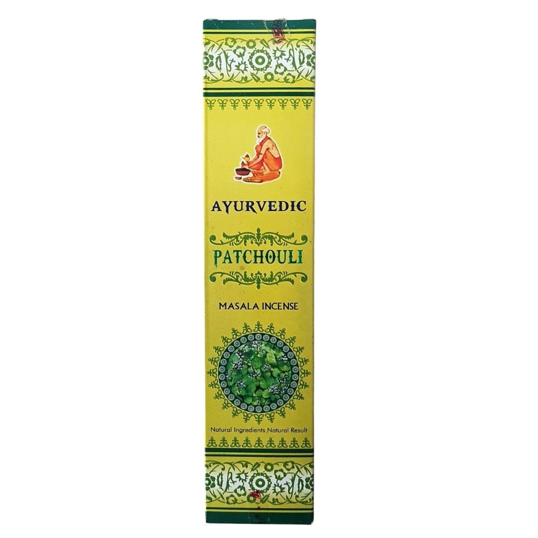 Encens - Ayurvedic Parfum Patchouli Une Boîte