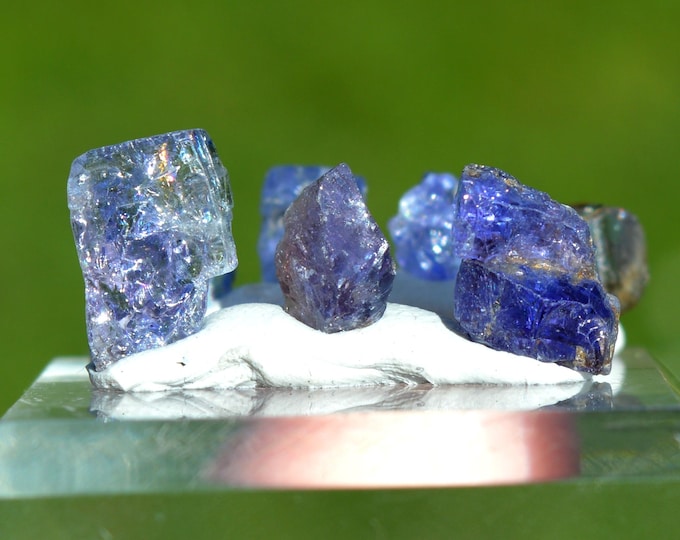 Zoisite var. Tanzanite 3.7 grams - Merelani Hills, Lelatema Mountains, Simanjiro District, Manyara Region, Tanzania
