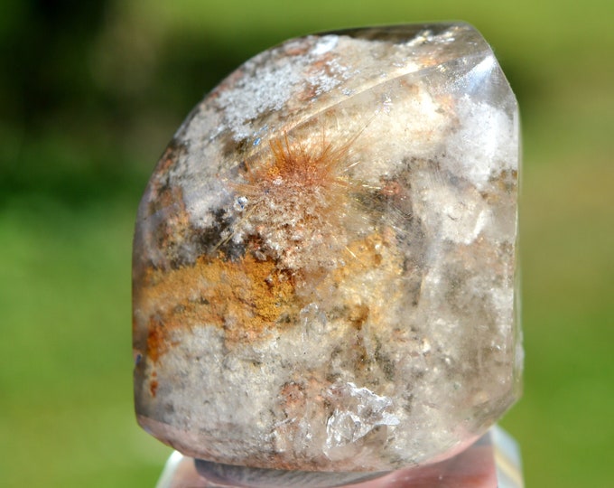 Quartz & Rutile - 127 grams - Ibitiara, Bahia, Brazil