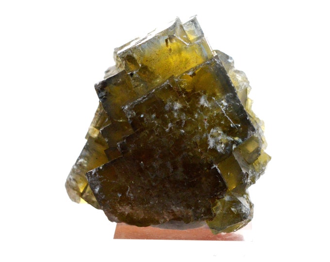 Fluorite 28 grams - Valzergues, Villefranche-de-Rouergue, Aveyron, Occitanie, France