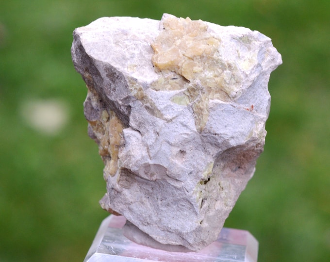 Native sulfur 81 grams - Malvési, Narbonne, Aude, Occitanie, France