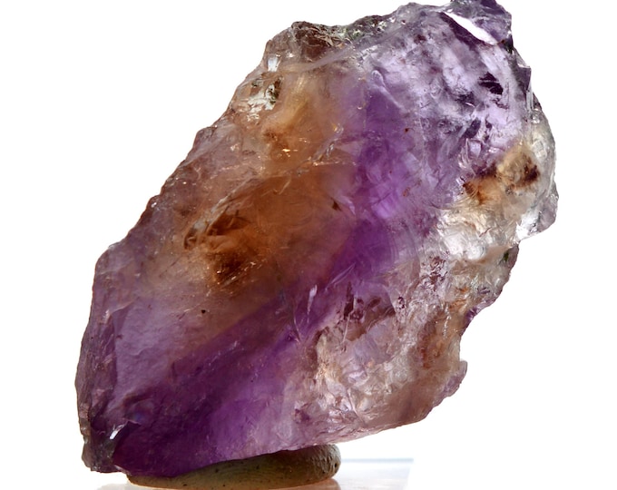 Quartz var. Ametrine 26 grams - Anahi Mine, Puerto Suárez Municipality, Germán Busch Province, Santa Cruz, Bolivia