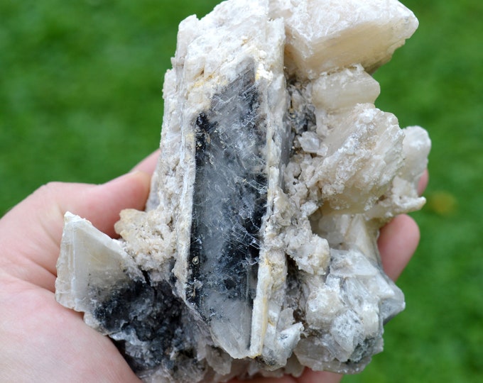 Gypsum 727 grams - Cherasco, Cuneo Province, Piedmont, Italy