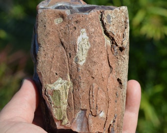 Quartz var. Agate 1010 grams - Rio Grande do Sul, Brazil